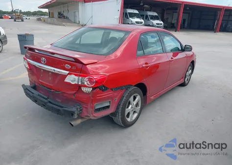 2011 Toyota Corolla S из США, поврежденный, VIN 2T1BU4EEXBC623319